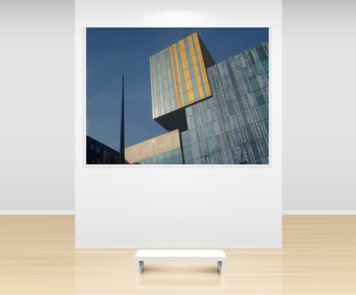 Blauw & Geel | grote foto's voor aan de muur van Gallery Eikona
